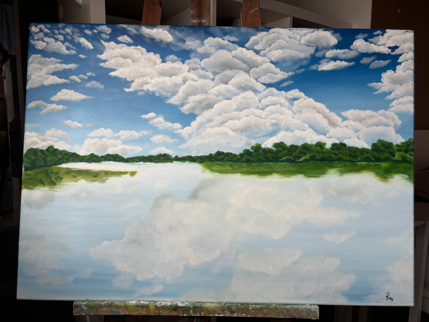 Clouds in Still Water